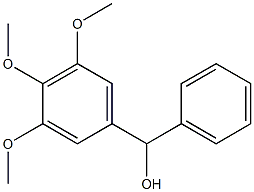 3,4,5-TRIMETHOXYBENZHYDROL Struktur