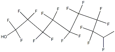 HEPTADECAFLUORODECANOL Struktur