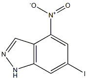 6-IODO-4-NITROINDAZOLE Struktur