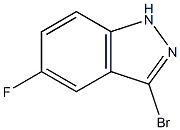 3-BROMO-5-FLUOROINDAZOLE Struktur