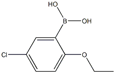 2-ethoxy-5-chlorophenylboronic acid Struktur