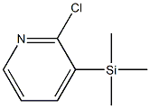 2-CHLORO-3-(TRIMETHYLSILY)PYRIDINE Struktur