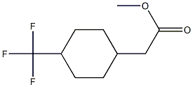 METHYL [4-(TRIFLUOROMETHYL)CYCLOHEXYL]ACETATE Struktur