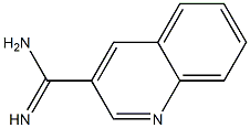 QUINOLINE-3-CARBOXIMIDAMIDE Struktur