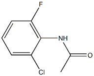 N1-(2-chloro-6-fluorophenyl)acetamide Struktur