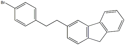 3-(4-bromophenethyl)-9H-fluorene Struktur