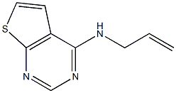 N4-allylthieno[2,3-d]pyrimidin-4-amine Struktur