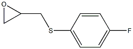 2-{[(4-fluorophenyl)thio]methyl}oxirane Struktur