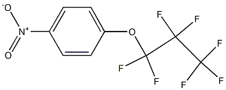 1-(heptafluoropropoxy)-4-nitrobenzene Struktur