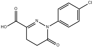 1-(4-chlorophenyl)-6-oxo-1,4,5,6-tetrahydropyridazine-3-carboxylic acid Struktur