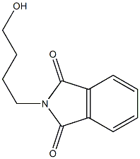 2-(4-hydroxybutyl)isoindoline-1,3-dione Struktur