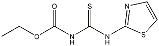 ethyl (1,3-thiazol-2-ylamino)carbonothioylcarbamate Struktur