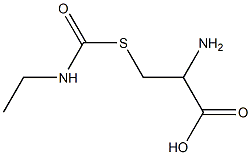 2-amino-3-{[(ethylamino)carbonyl]thio}propanoic acid Struktur