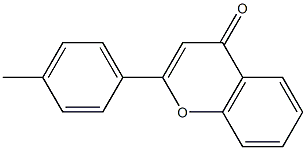 2-(4-methylphenyl)-4H-chromen-4-one Struktur