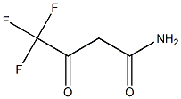 (Trifluoroaceto)acetamide Struktur