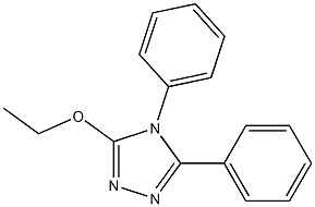 3-ethoxy-4,5-diphenyl-4H-1,2,4-triazole Struktur