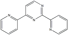 2,4-di(2-pyridinyl)pyrimidine Struktur