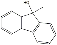 9-methyl-9H-fluoren-9-ol Struktur