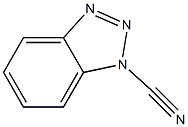 1H-1,2,3-benzotriazole-1-carbonitrile Struktur