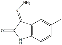 3-hydrazono-5-methylindolin-2-one Struktur