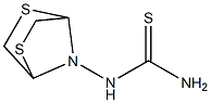 N-(2,5-dithia-7-azabicyclo[2.2.1]hept-7-yl)thiourea Struktur