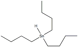 Tributyltin hydride, tech. Struktur