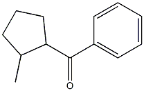 (2-methylcyclopentyl)(phenyl)methanone Struktur