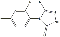 7-methyl-1,2-dihydrobenzo[e][1,2,4]triazolo[3,4-c][1,2,4]triazin-1-one Struktur