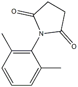 1-(2,6-dimethylphenyl)dihydro-1H-pyrrole-2,5-dione Struktur