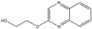 2-(2-quinoxalinyloxy)-1-ethanol Struktur