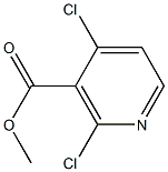 methyl 2,4-dichloronicotinate Struktur