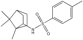 N1-(1,7,7-trimethylbicyclo[2.2.1]hept-2-yl)-4-methylbenzene-1-sulfonamide Struktur