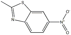 2-methyl-6-nitro-1,3-benzothiazole Struktur