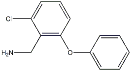 (2-chloro-6-phenoxyphenyl)methanamine Struktur