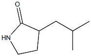 3-isobutylpyrrolidin-2-one Struktur