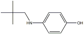 4-(neopentylamino)phenol Struktur