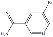 5-bromopyridine-3-carboxamidine Struktur