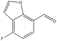 4-fluorobenzofuran-7-carboxaldehyde Struktur