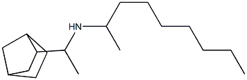 (1-{bicyclo[2.2.1]heptan-2-yl}ethyl)(nonan-2-yl)amine Struktur