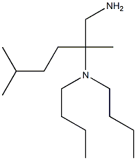 (1-amino-2,5-dimethylhexan-2-yl)dibutylamine Struktur