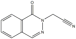 (1-oxophthalazin-2(1H)-yl)acetonitrile Struktur