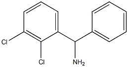 (2,3-dichlorophenyl)(phenyl)methanamine Struktur