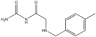 (2-{[(4-methylphenyl)methyl]amino}acetyl)urea Struktur