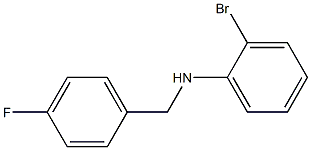 (2-bromophenyl)(4-fluorophenyl)methylamine Struktur