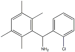 (2-chlorophenyl)(2,3,5,6-tetramethylphenyl)methanamine Struktur