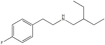 (2-ethylbutyl)[2-(4-fluorophenyl)ethyl]amine Struktur