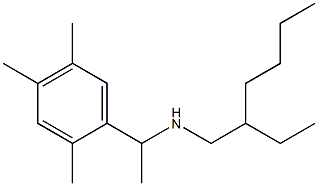 (2-ethylhexyl)[1-(2,4,5-trimethylphenyl)ethyl]amine Struktur