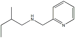 (2-methylbutyl)(pyridin-2-ylmethyl)amine Struktur