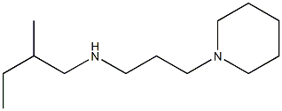 (2-methylbutyl)[3-(piperidin-1-yl)propyl]amine Struktur