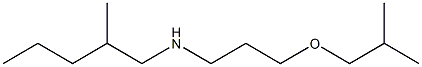 (2-methylpentyl)[3-(2-methylpropoxy)propyl]amine Struktur